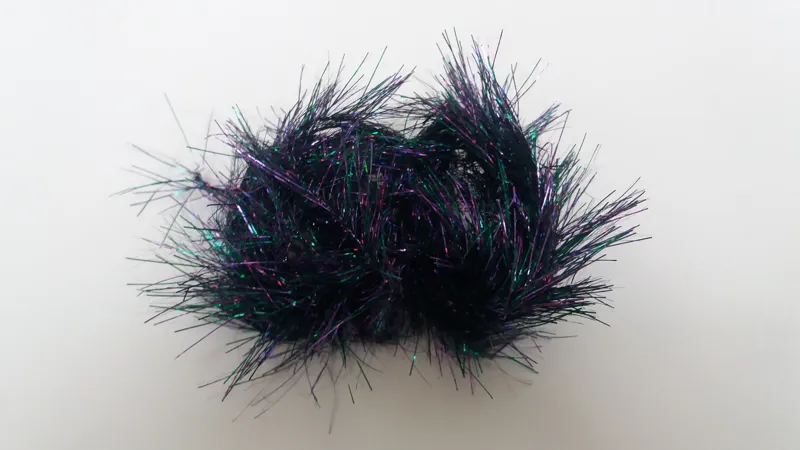 Flybox Holo Polar Chenille in Purple and Green-2